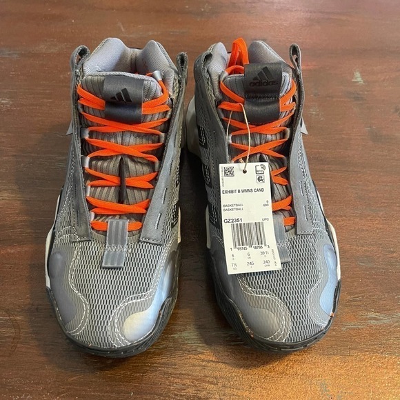 NWT ADIDAS EXHIBIT B Candace Parker Women's Mid Basketball Shoes Size 7.5 - Picture 4 of 10